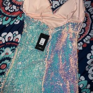 SHEIN sequin mini dress!